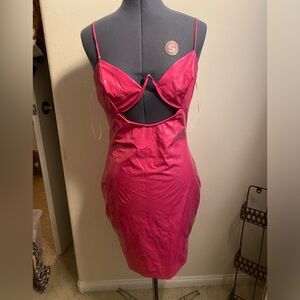 Latex Body con dress